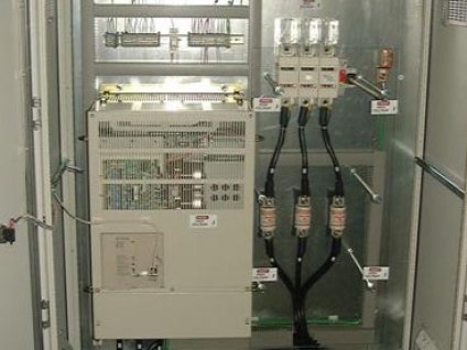 250 HP AC drive for Extruder